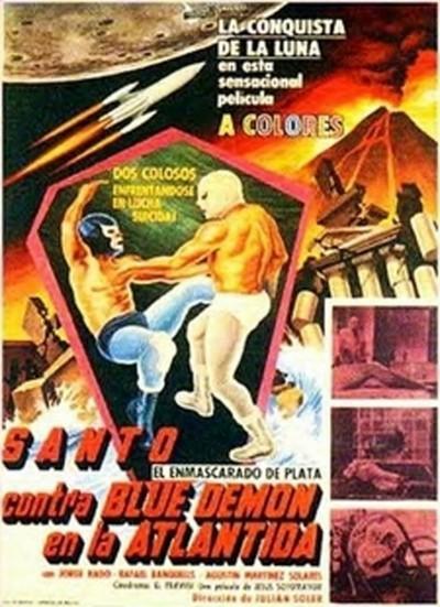 Santo contra Blue Demon en la Atlántida