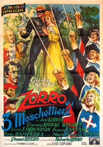 Zorro e i tre moschettieri