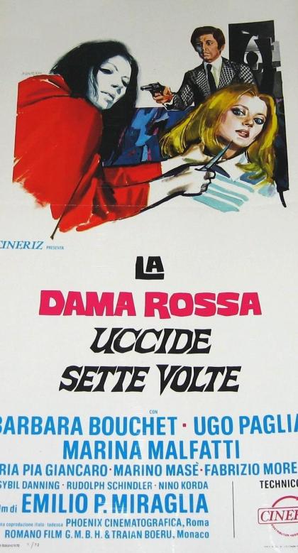 dama rossa uccide sette volte