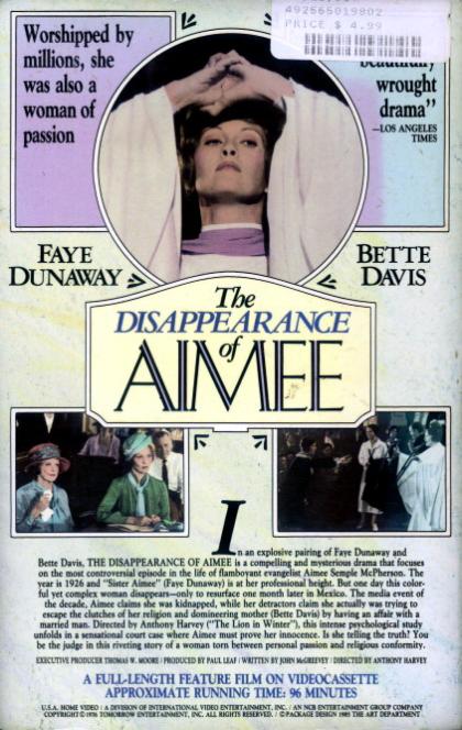 Disappearance of Aimee