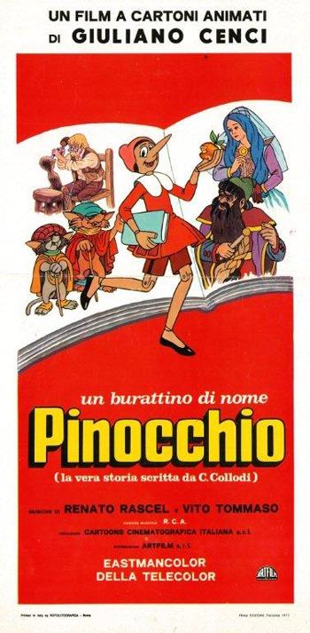 burattino di nome Pinocchio