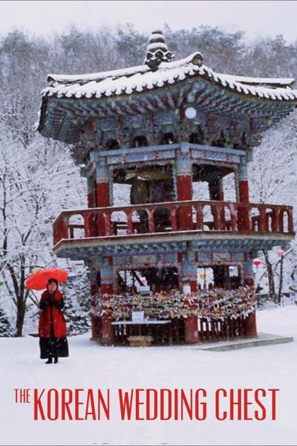 koreanische Hochzeitstruhe