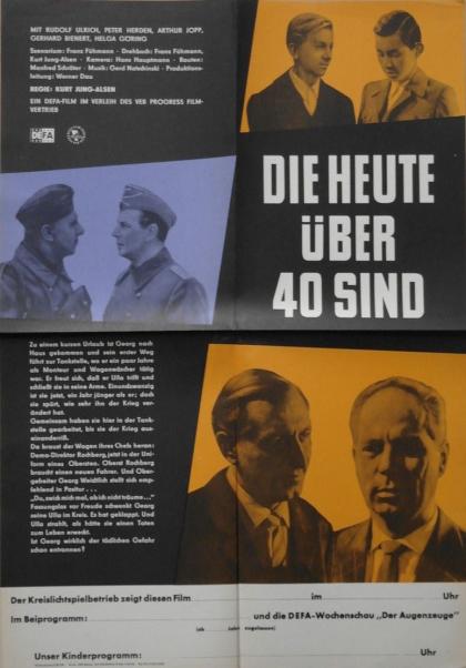 heute über 40 sind